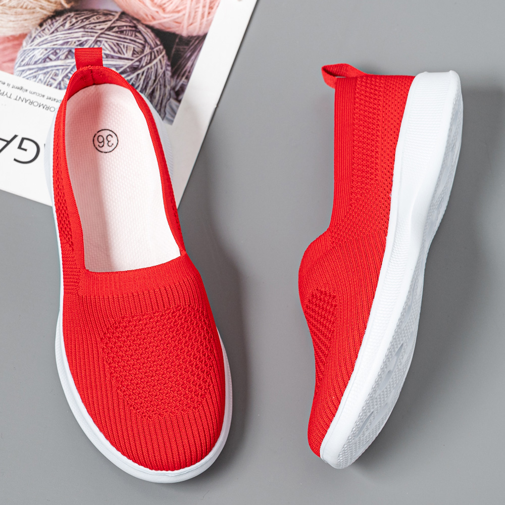 Women Shoes Skechers - Zomer Damesschoenen Gebreide Sok Dames Sneakers