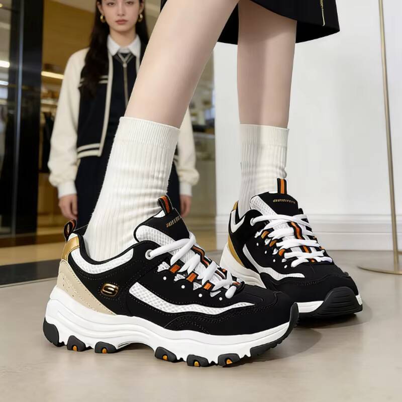 Women Shoes Skechers - Skechers D Lites Chunky Sneakers voor