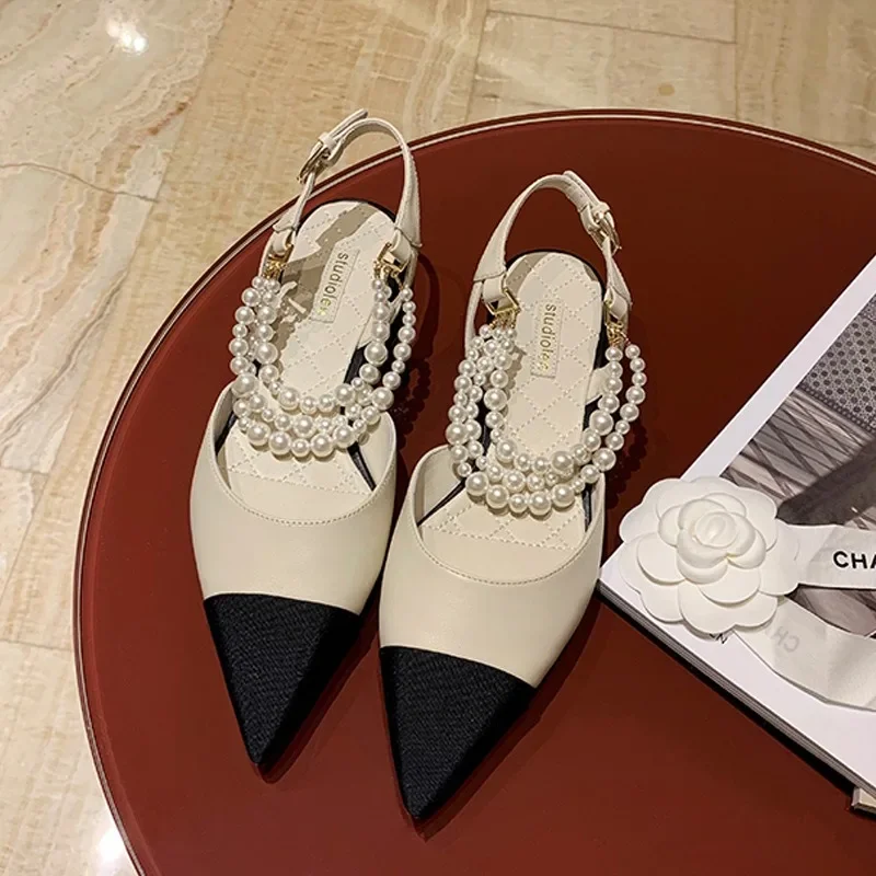 Low Block Heel Pump - Vrouwen Pomp PU Vierkante Hakken Nieuwe