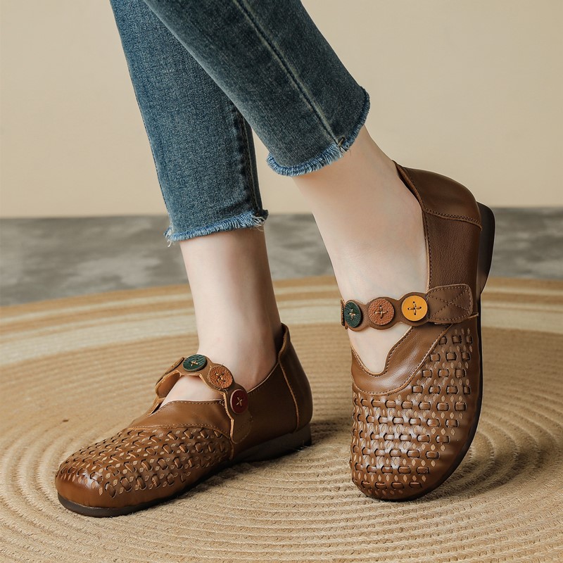 Women'S Shoes Hands Free - Dames Mary Jane Schoenen van Echt