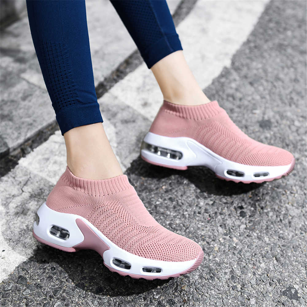 Women'S Shoes Casual Sneakers - Big Size Nummer 38 Dames Hak