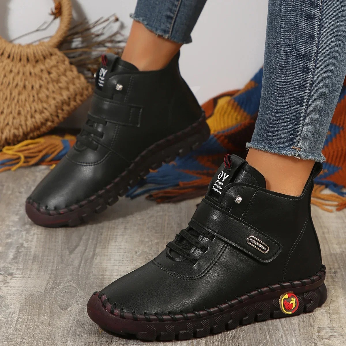 Women'S Shoes Hands Free - Laarzen Vrouw Winter 2025, Nieuwe Bontlaarzen