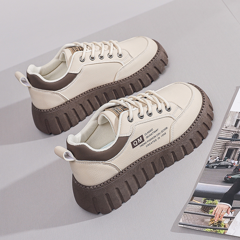 Women'S Shoes To Buy - Natuurlijk leer Demi-seizoen Damesmerk Sneakers Hardlopen