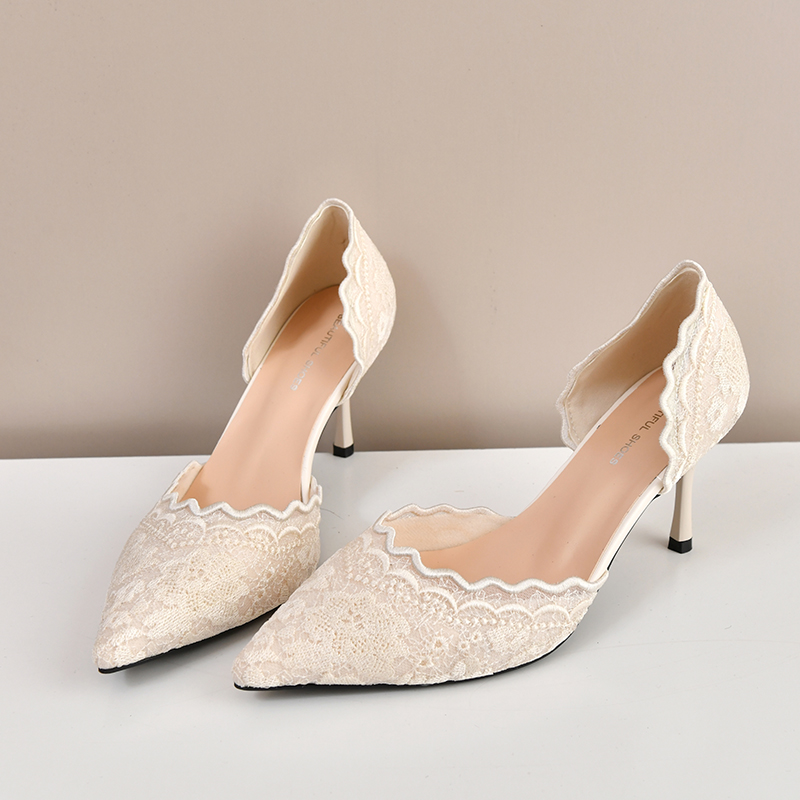 Women'S Shoes Veja - Kant Puntige Teen Hoge Hakken Dames