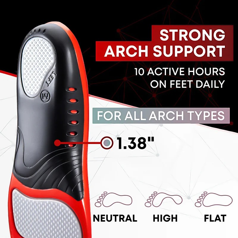 Women'S Shoes Plantar Fasciitis - Premium siliconen gel inlegzolen voor schoenen