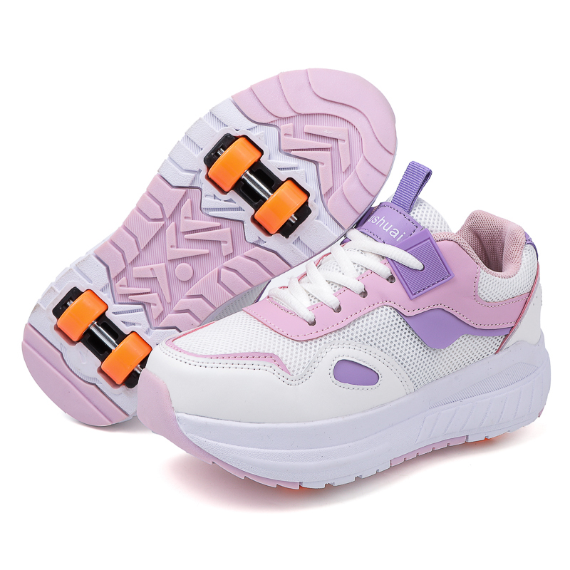 Women Shoes Size To Men - Kinderschaatsen met 4 wielen, afneembare wielen,