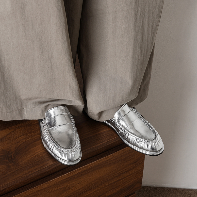 Women Shoes Loafers - 2026 Nieuwe Klassieke Echt Lederen Dames