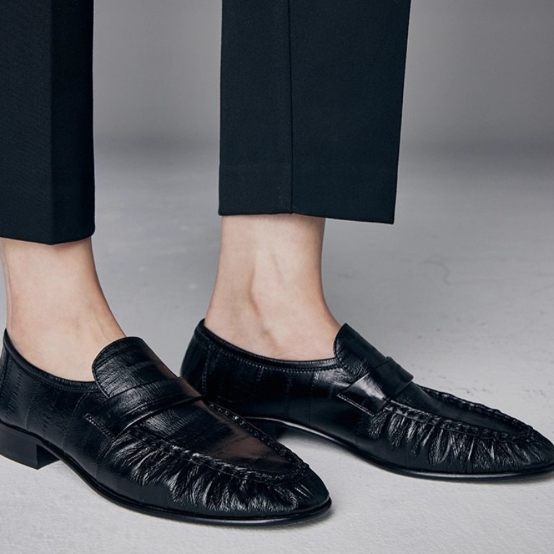 Women Shoes Loafers - Luxe damesschoenen Nieuwe handgemaakte lederen loafers