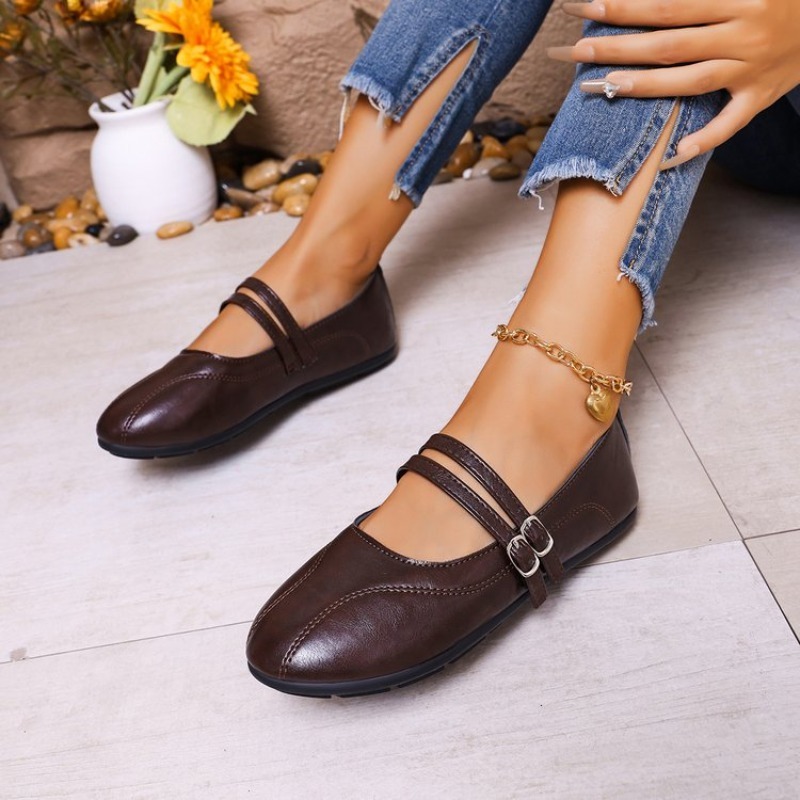 Women'S Shoes Clogs - Dames instappers met effen kleur, modieus,