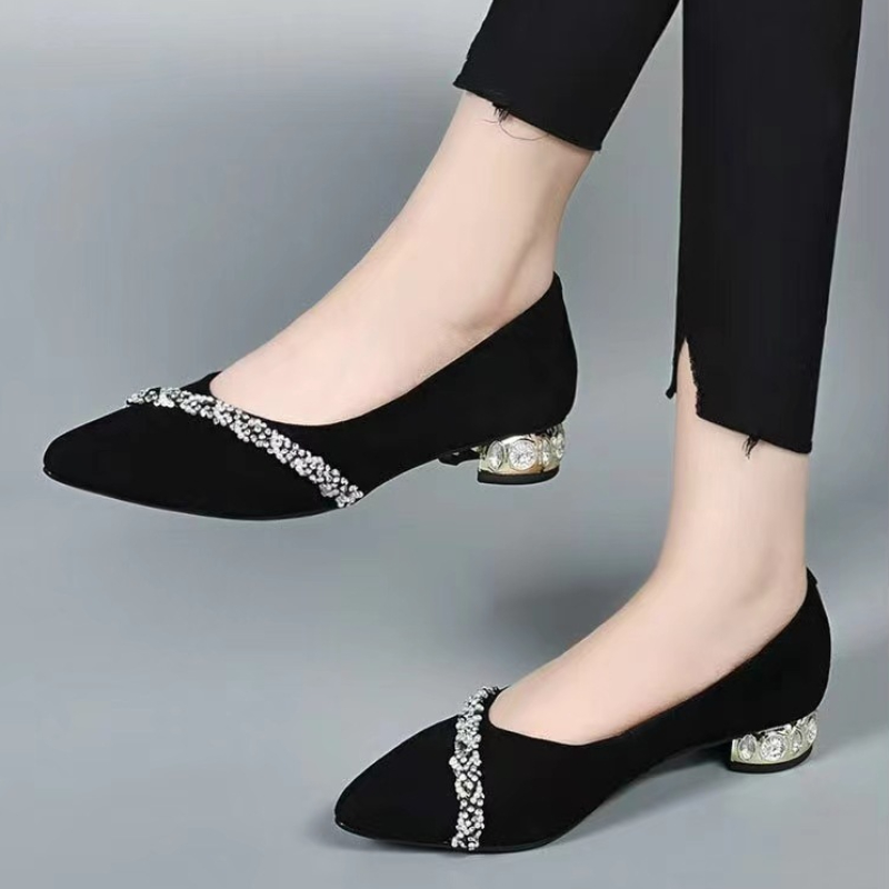 Women Shoes Loafers - Nieuwe Damesschoenen Zomer Diamant Schoen Ondiepe