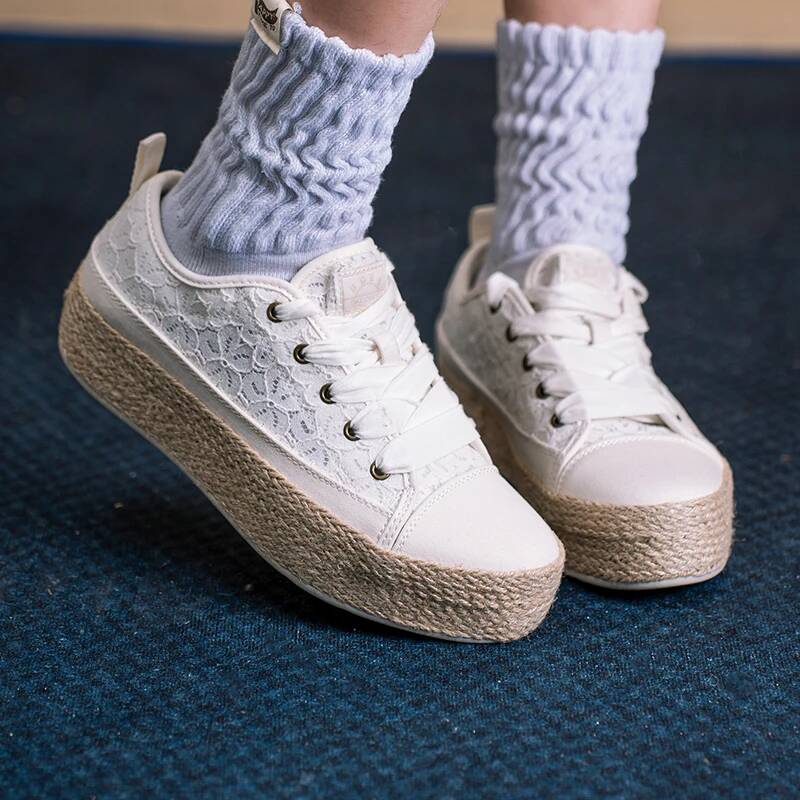 Women Shoes Skechers - Skechers Sports Bobs Sesame ademende vrijetijdsschoenen