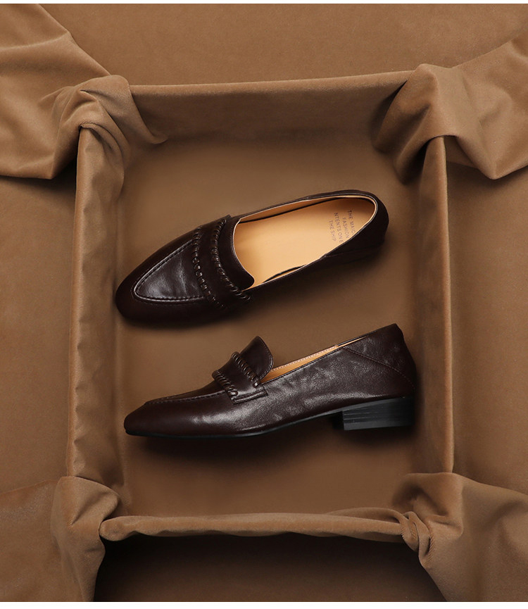 SHOEBOX Retro zachte loafers v - Peep Toe Heels recensie en prijs