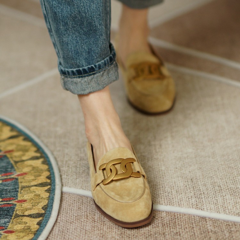 Suede Leer Vrouwen Instappers  - Women Shoes Loafers recensie en prijs
