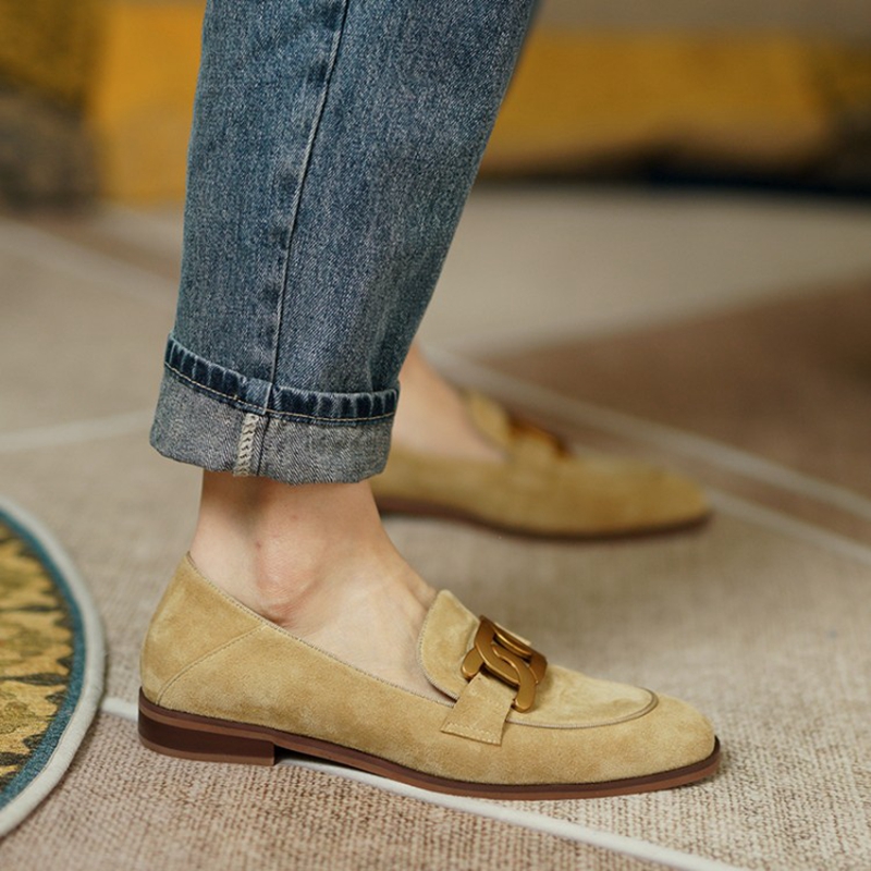 Suede Leer Vrouwen Instappers  - Women Shoes Loafers recensie en prijs