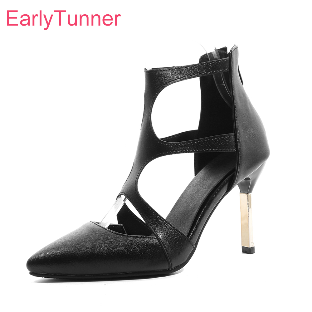 Zomer Nieuwe Mode Zwarte Luipa - Women'S Shoes Size 12 recensie en prijs