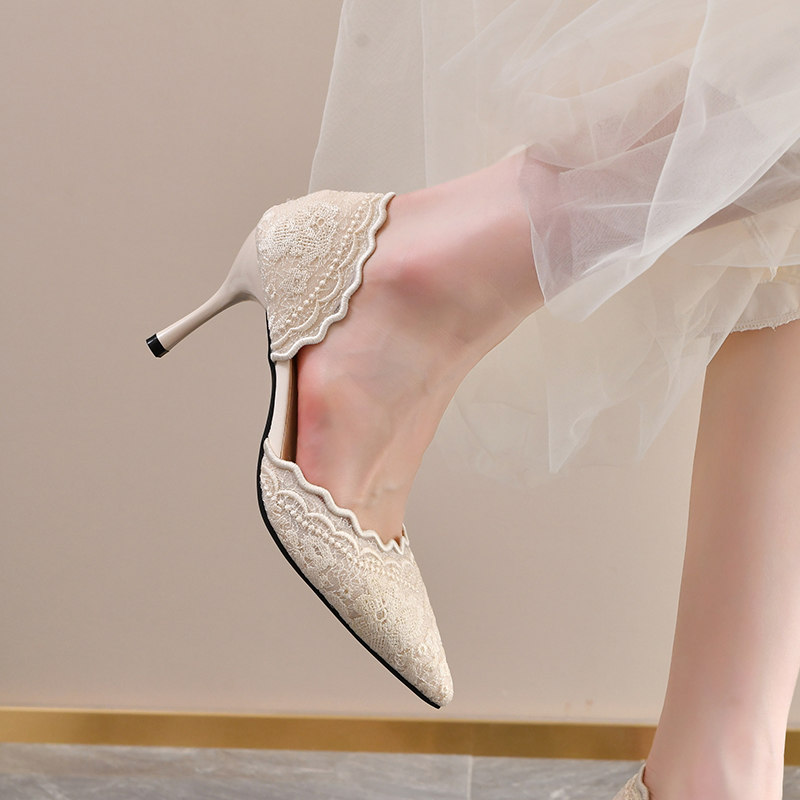 Kant Puntige Teen Hoge Hakken  - Women'S Shoes Veja recensie en prijs