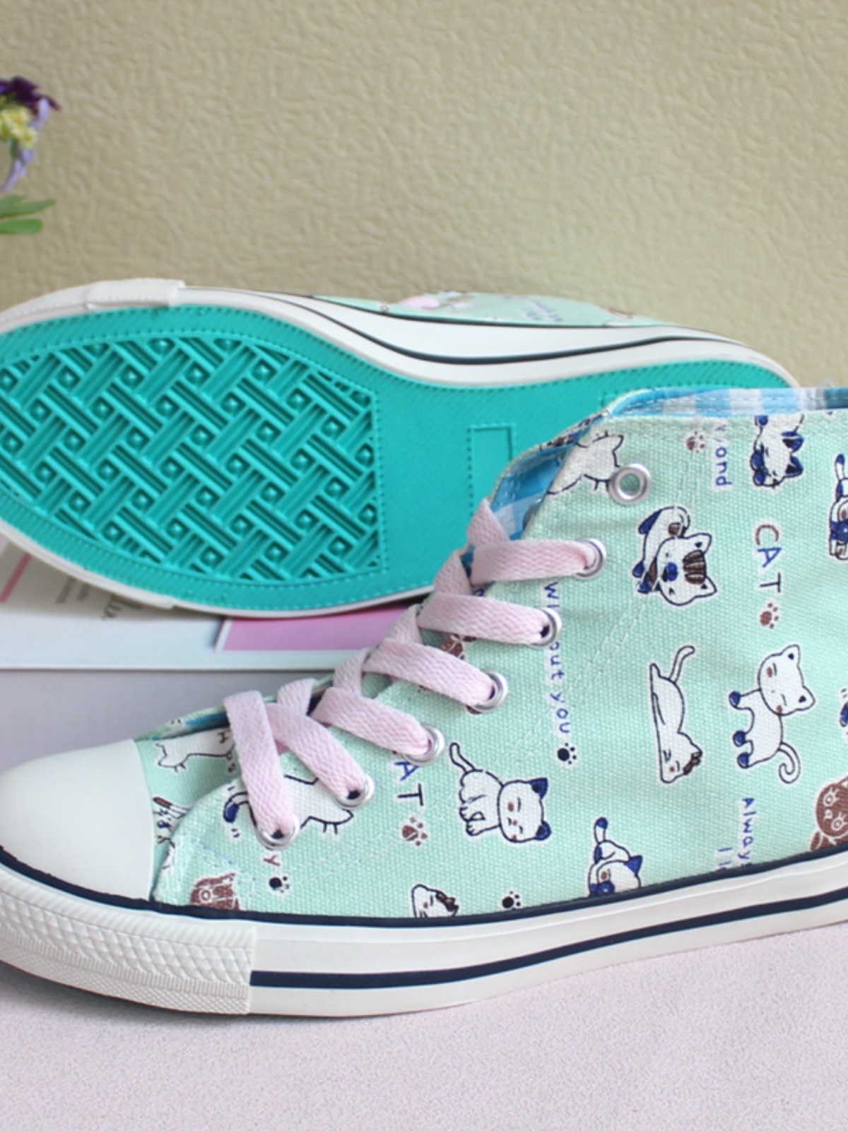 Cartoon handgeschilderde nieuw - Women'S Shoes Hands Free recensie en prijs