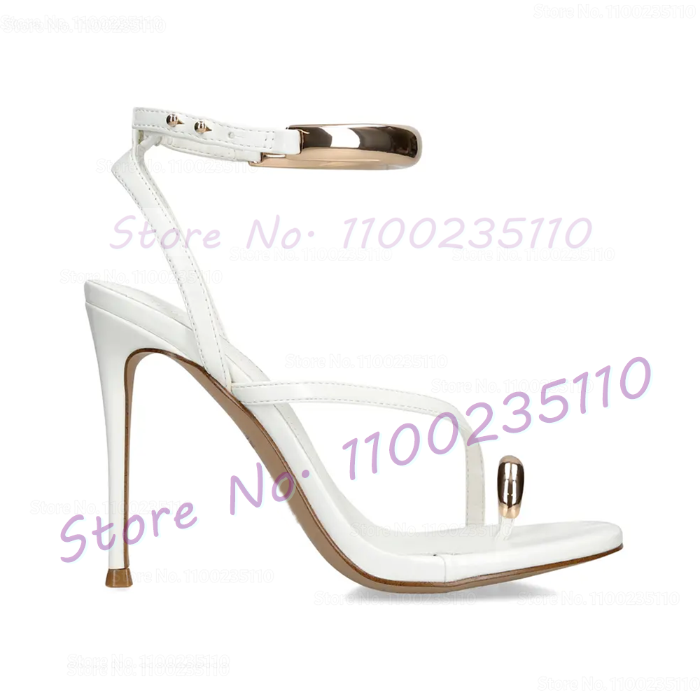 Metalen ring decor stiletto st - Women'S Shoes Trendy recensie en prijs