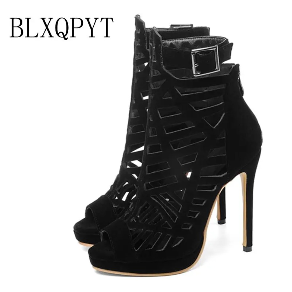 BLXQPY Super Big Size 28-52 Ho - Peep Toe Heels recensie en prijs