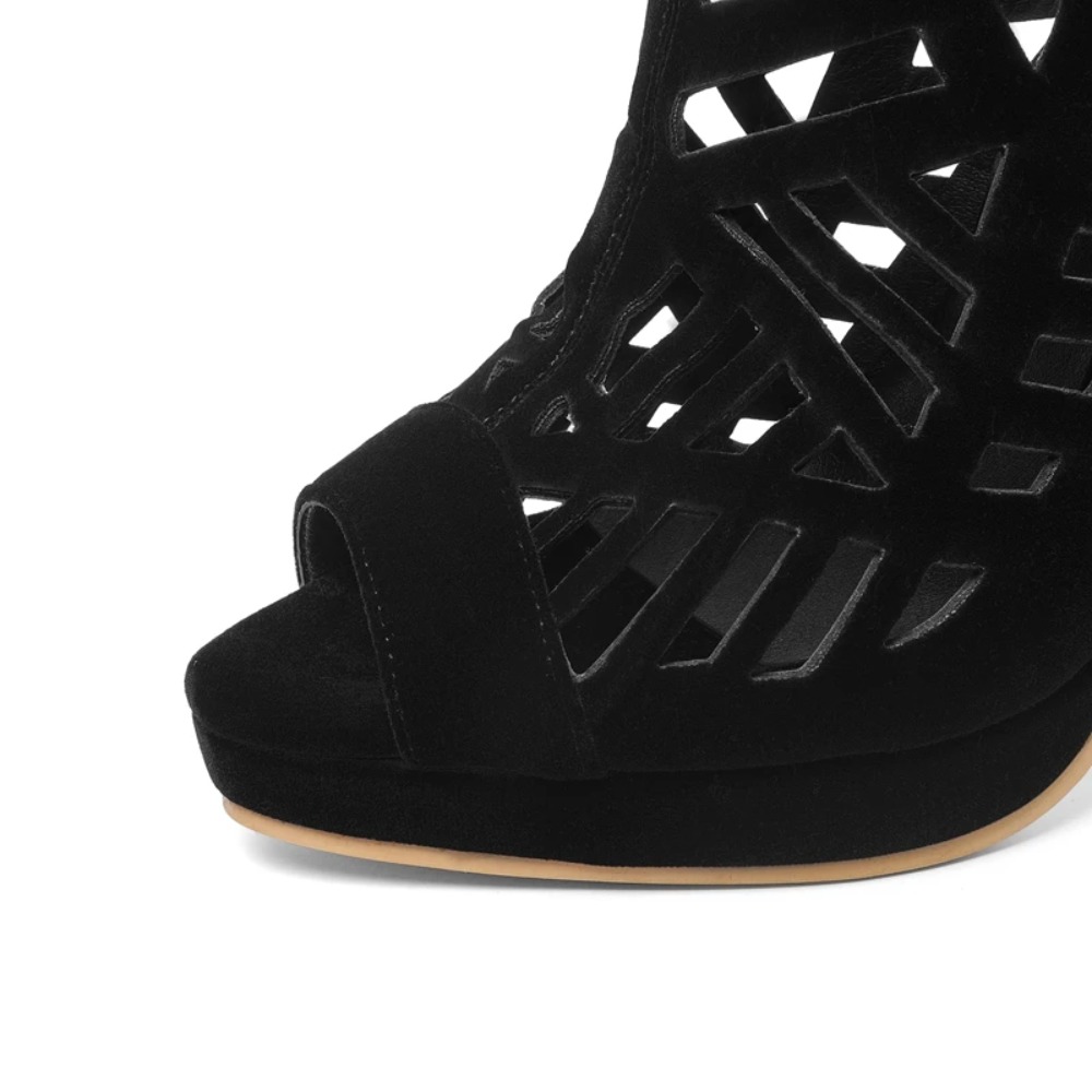 BLXQPY Super Big Size 28-52 Ho - Peep Toe Heels recensie en prijs