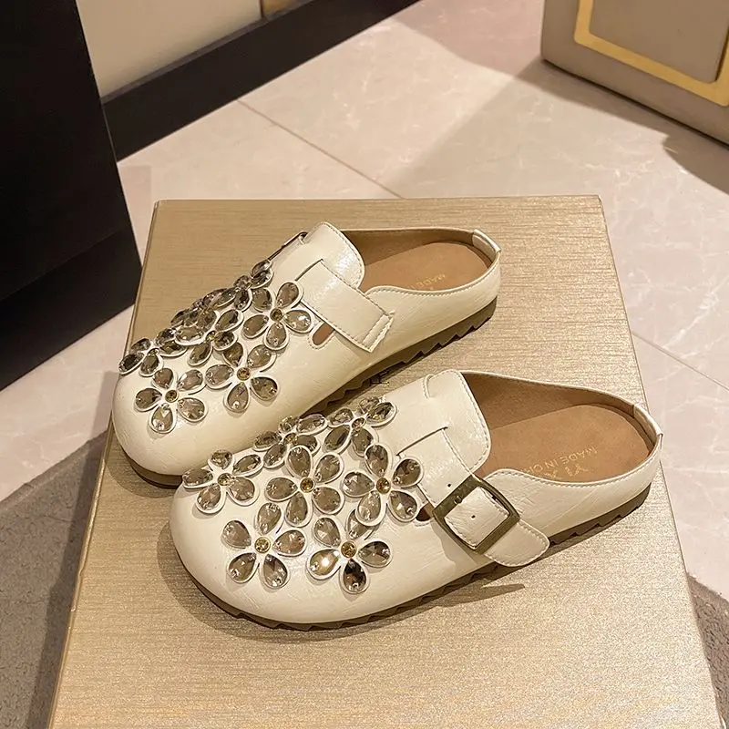 Dames Bloemen Strass Gesp Gesl - Women'S Shoes Clogs recensie en prijs