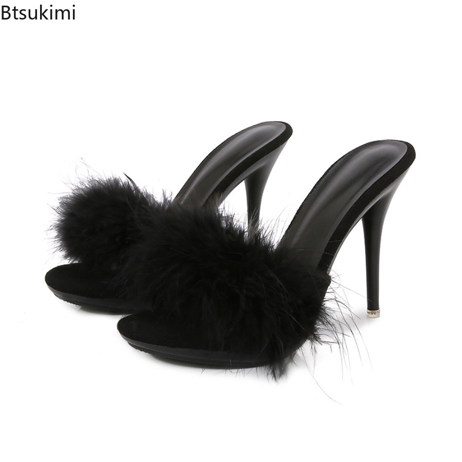 Dames harige decoratieve panto - Women'S Shoes Easy Street recensie en prijs