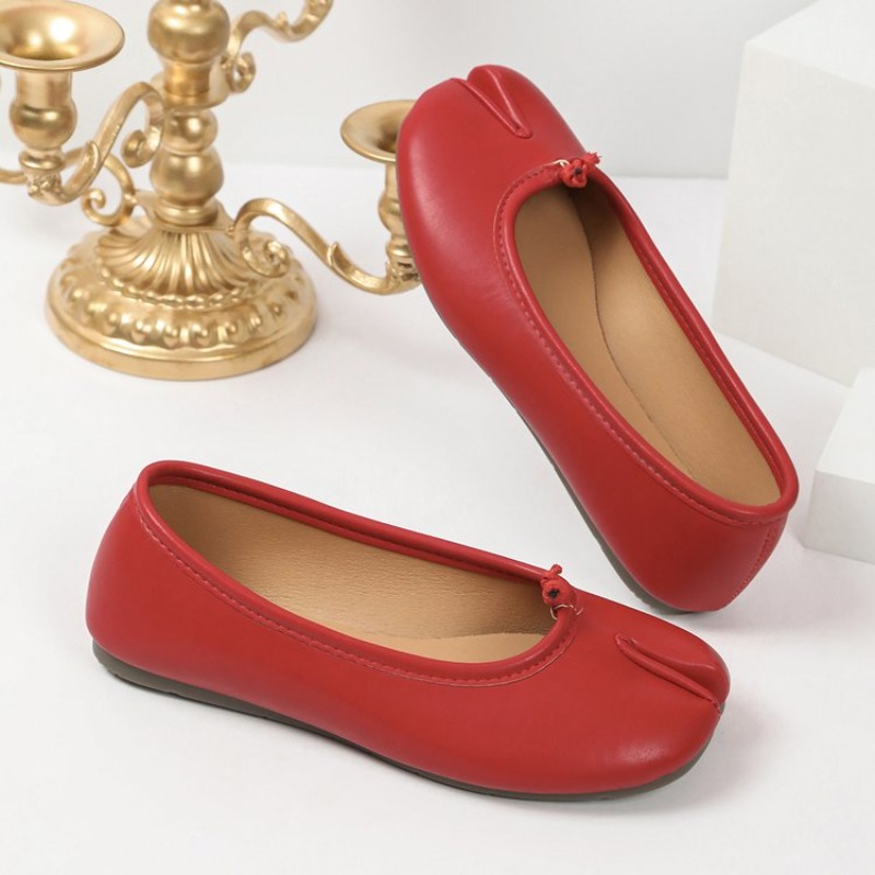 Dames Ballet Flats met Gesplet - Women Shoes Loafers recensie en prijs